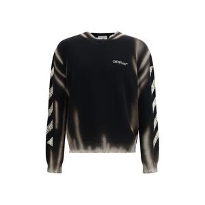 Off-White Men Diag Corrosion Sweater